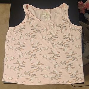 Cacique Sleepwear Patterned Tank, Size 26/28 (3X)